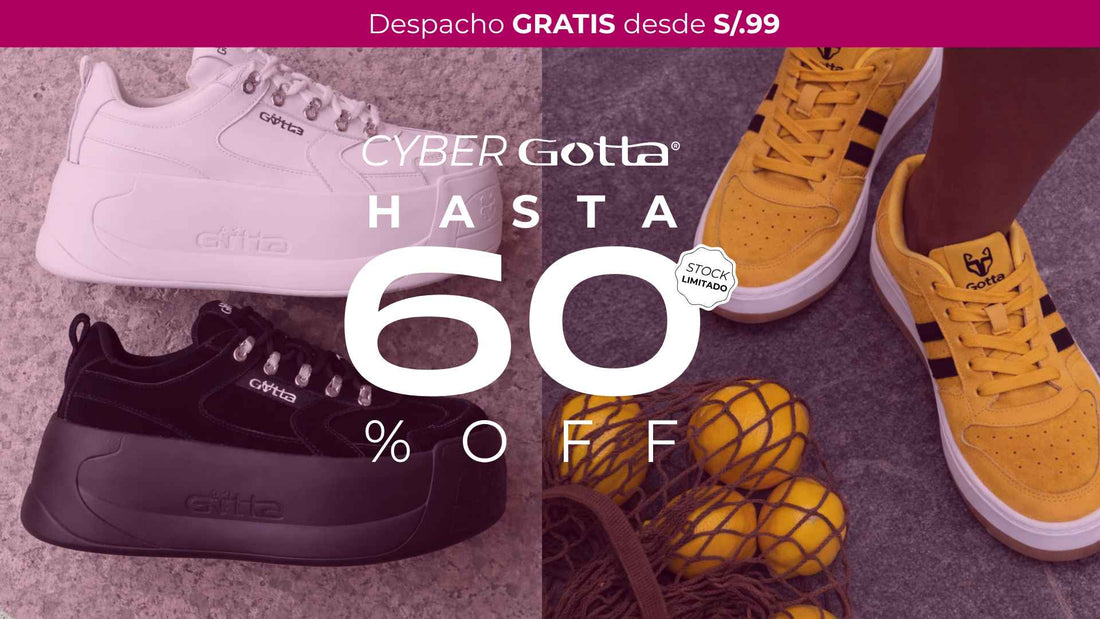¿Cómo aprovechar Cyber Gotta para renovar mi clóset de zapatos? - Gotta Perú