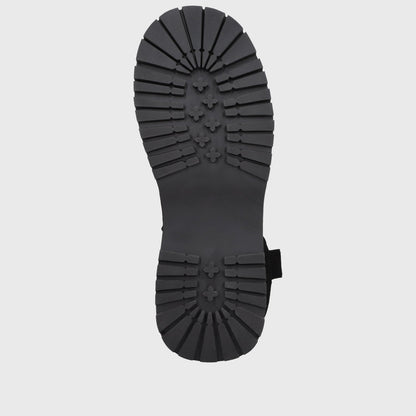 Bota Plataforma Negra Mujer 1509G01