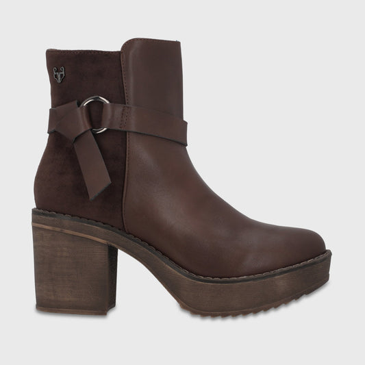 Botín Plataforma Café Mujer 13505 - Gotta Perú