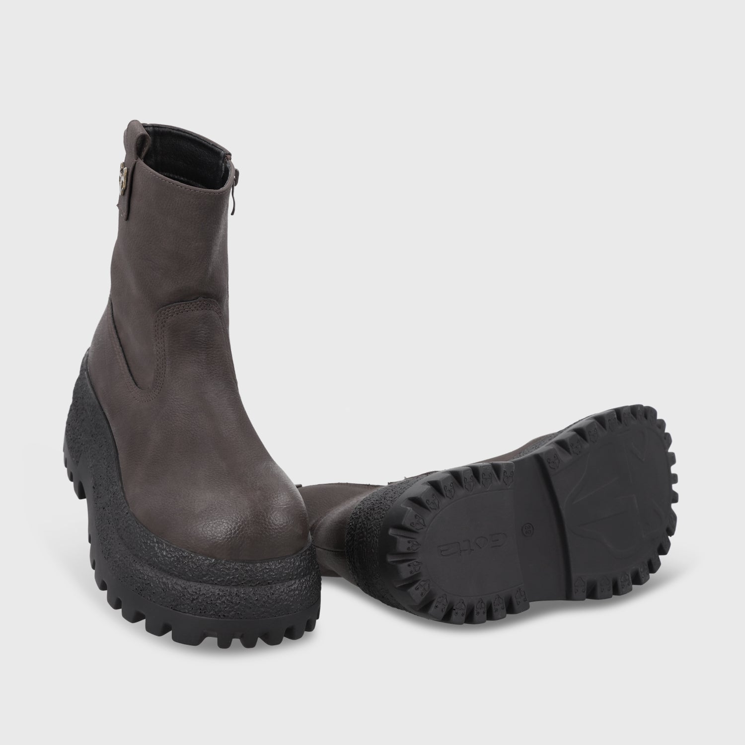 Botin Plataforma Café Mujer 55292 - Gotta Perú