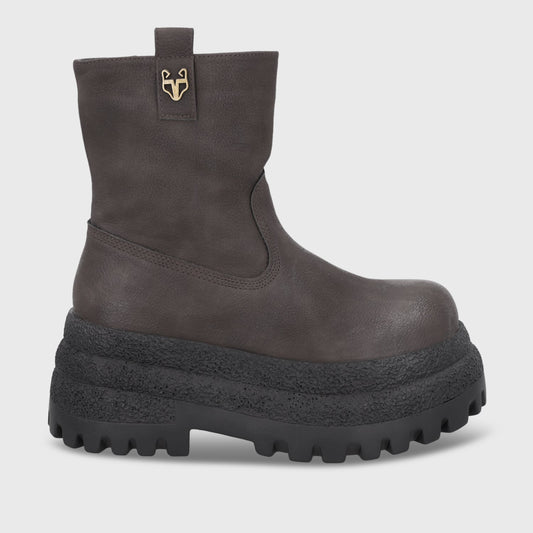 Botin Plataforma Café Mujer 55292 - Gotta Perú