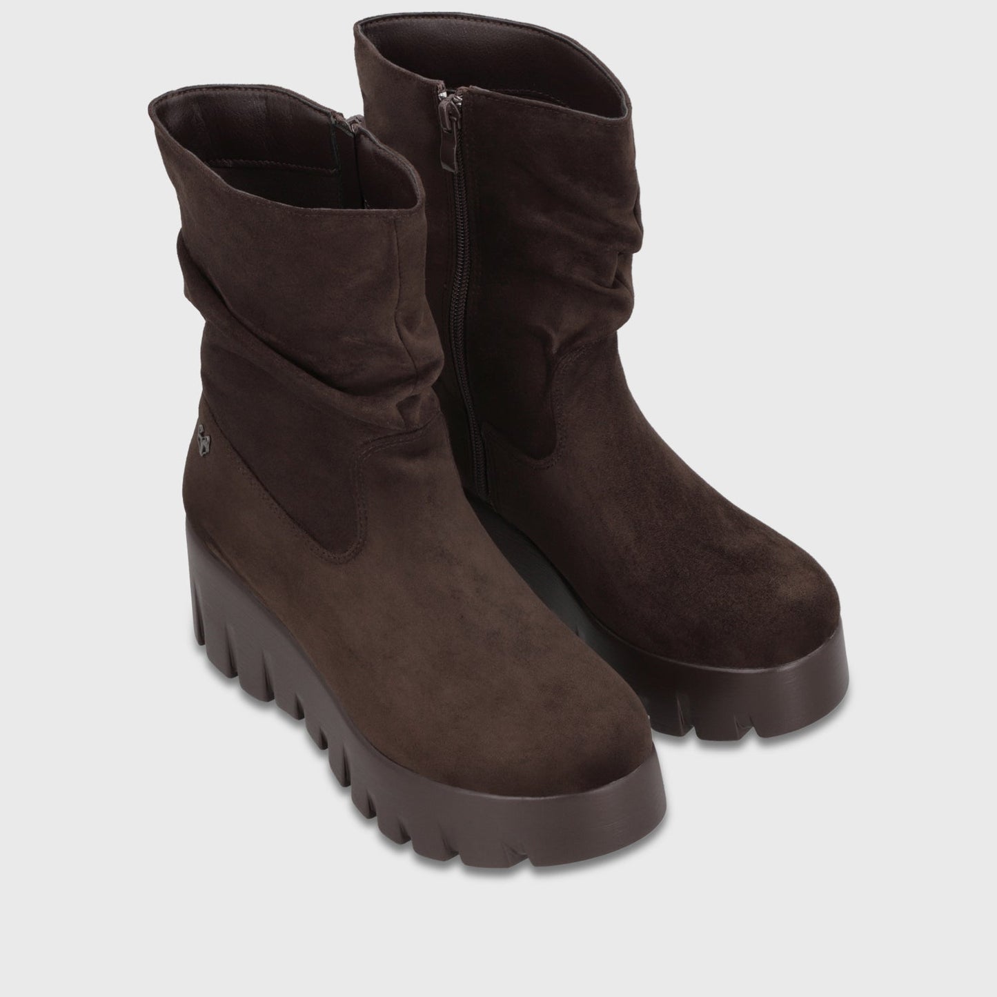 Botin Plataforma Café Mujer 65890