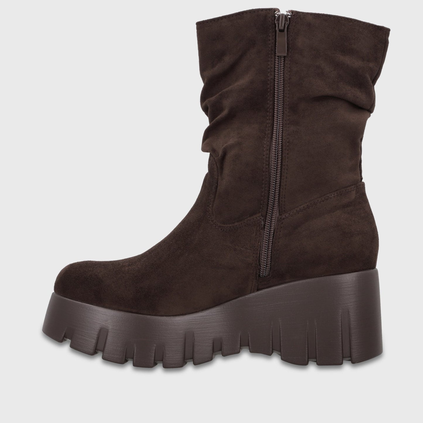 Botin Plataforma Café Mujer 65890