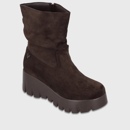 Botin Plataforma Café Mujer 65890
