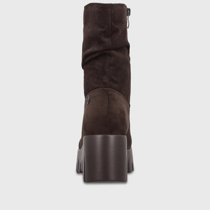 Botin Plataforma Café Mujer 65890