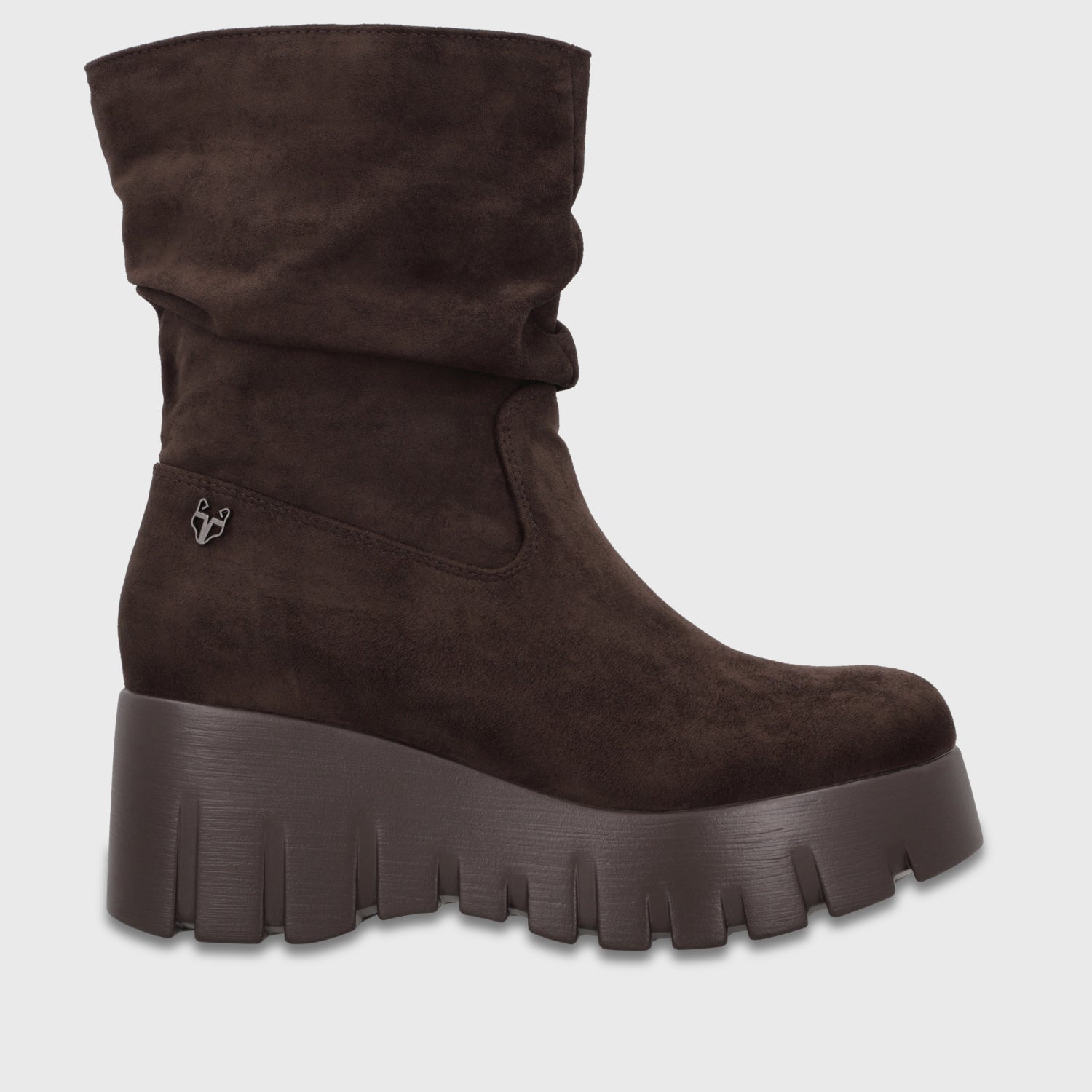 Botin Plataforma Café Mujer 65890