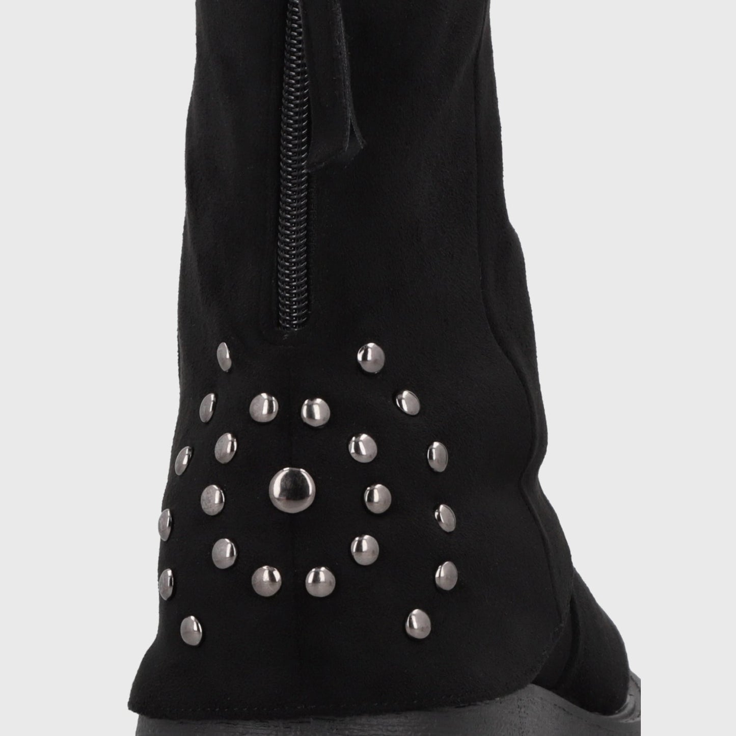 Botin Plataforma Negro Mujer 1517A01