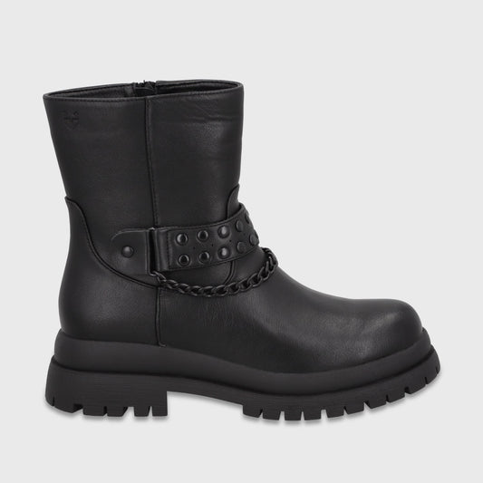 Botin Plataforma Negro Mujer 65841 - Gotta Perú