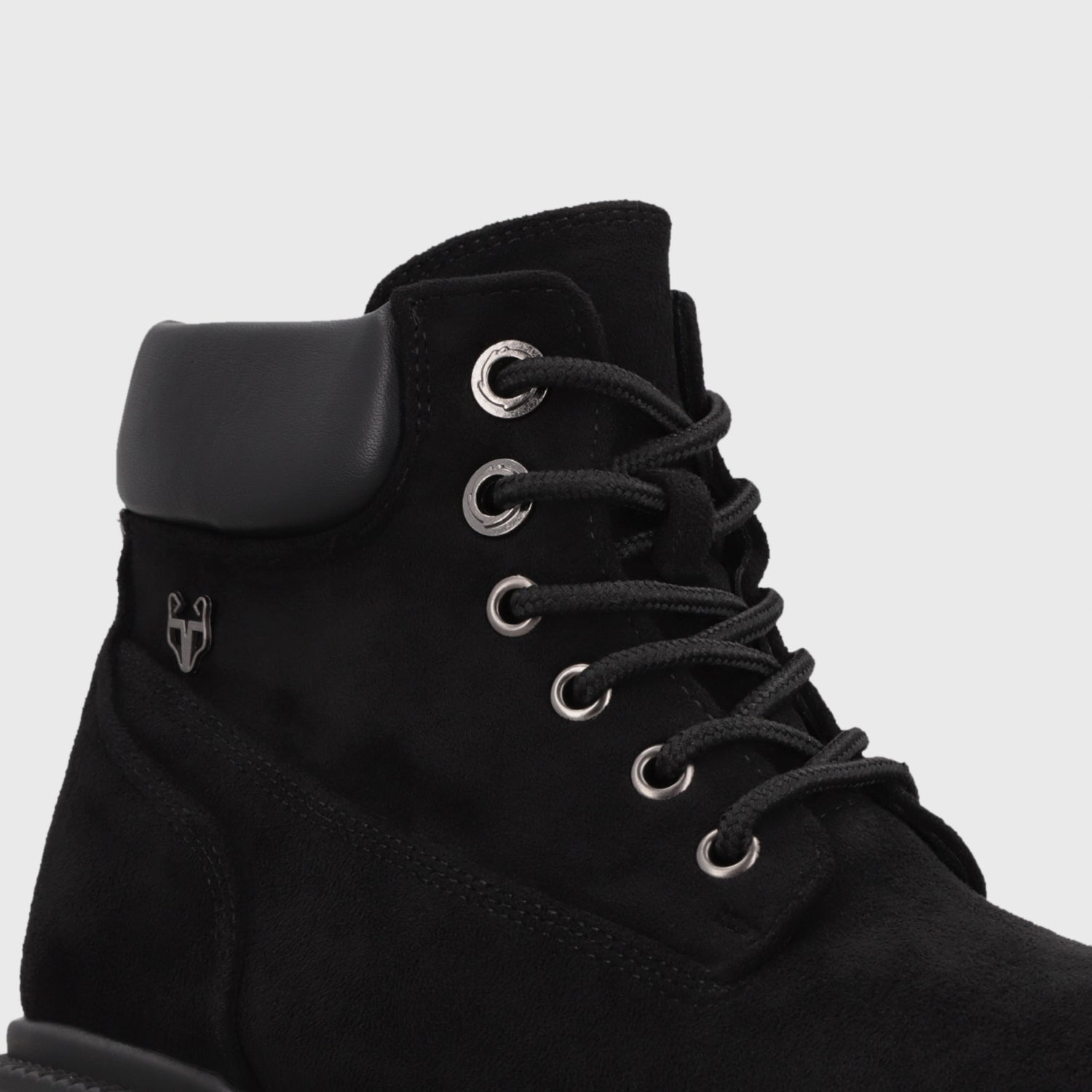 Botin Plataforma Negro Mujer 6585001