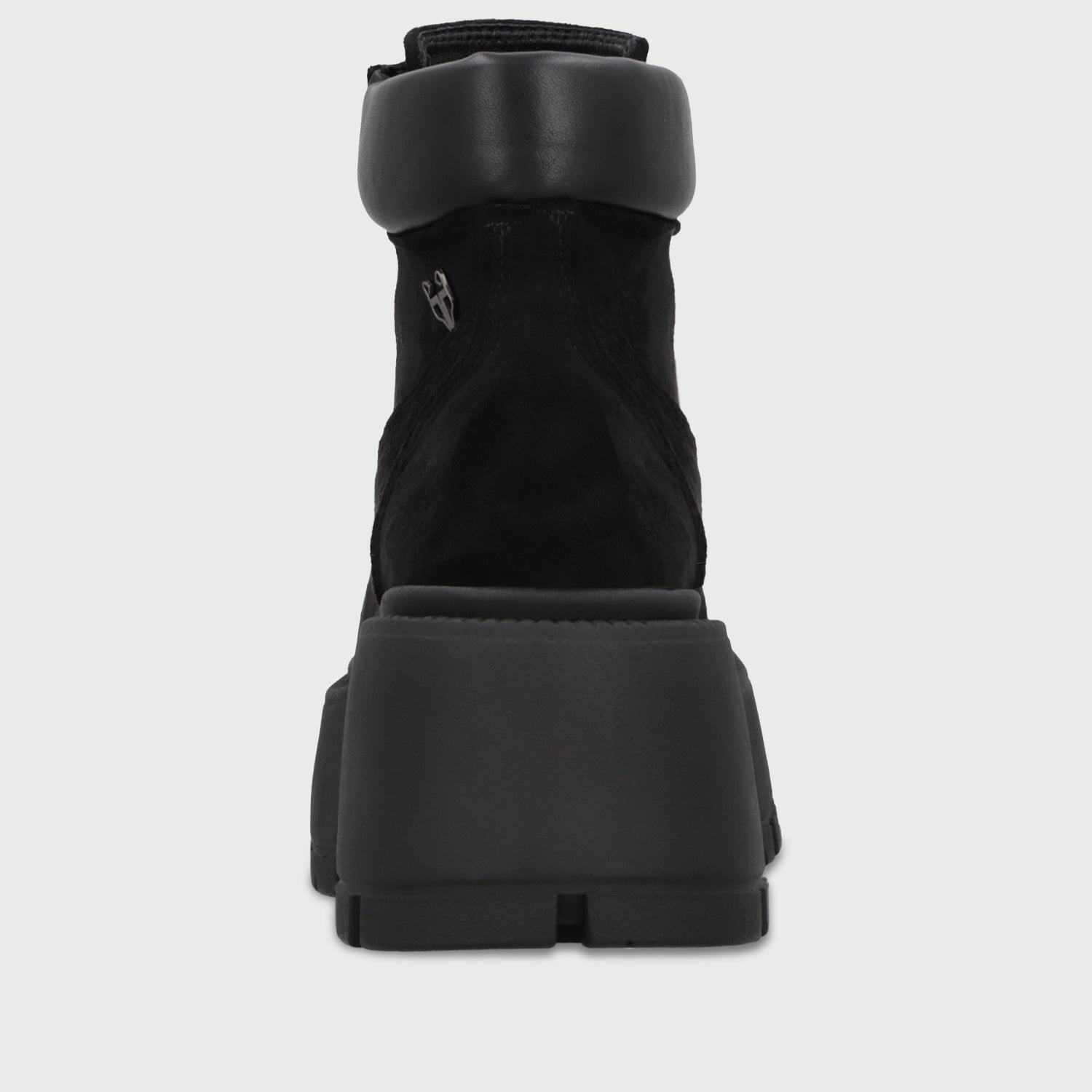 Botin Plataforma Negro Mujer 6585001