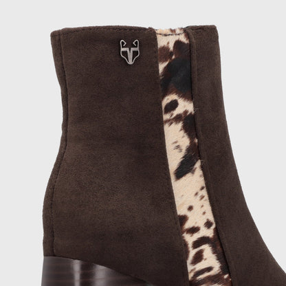 Botin Taco Café Mujer 6590002