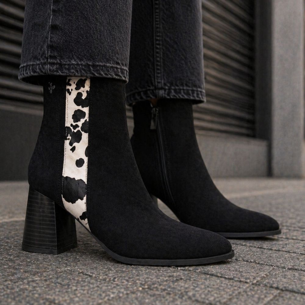 Botin Taco Negro Mujer 65900 - Gotta Perú