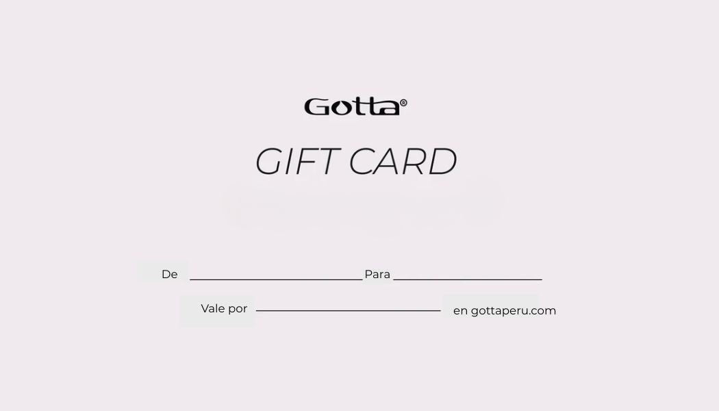 Gift Card Gotta - Gotta Perú
