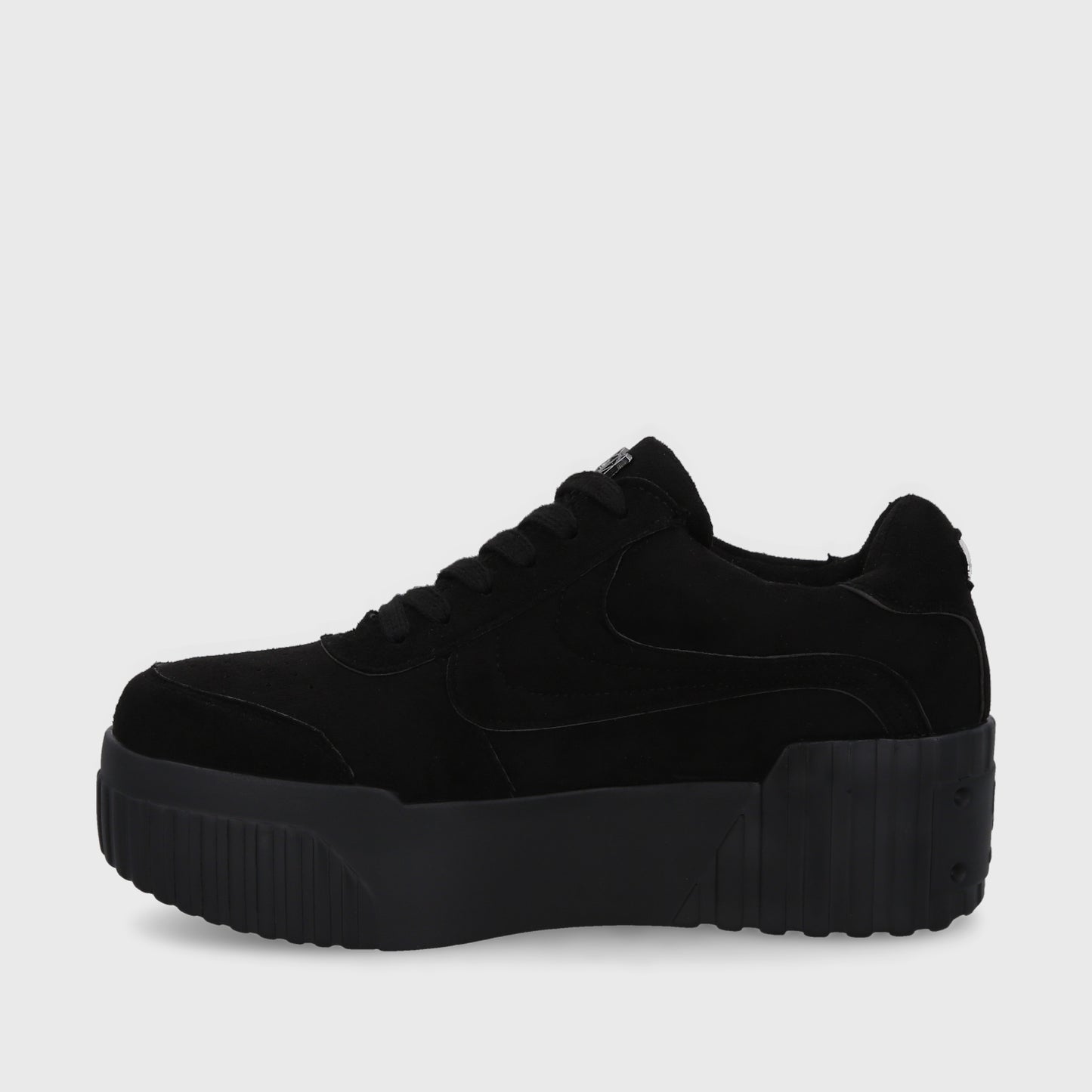 Zapatilla Negra Mujer 13142