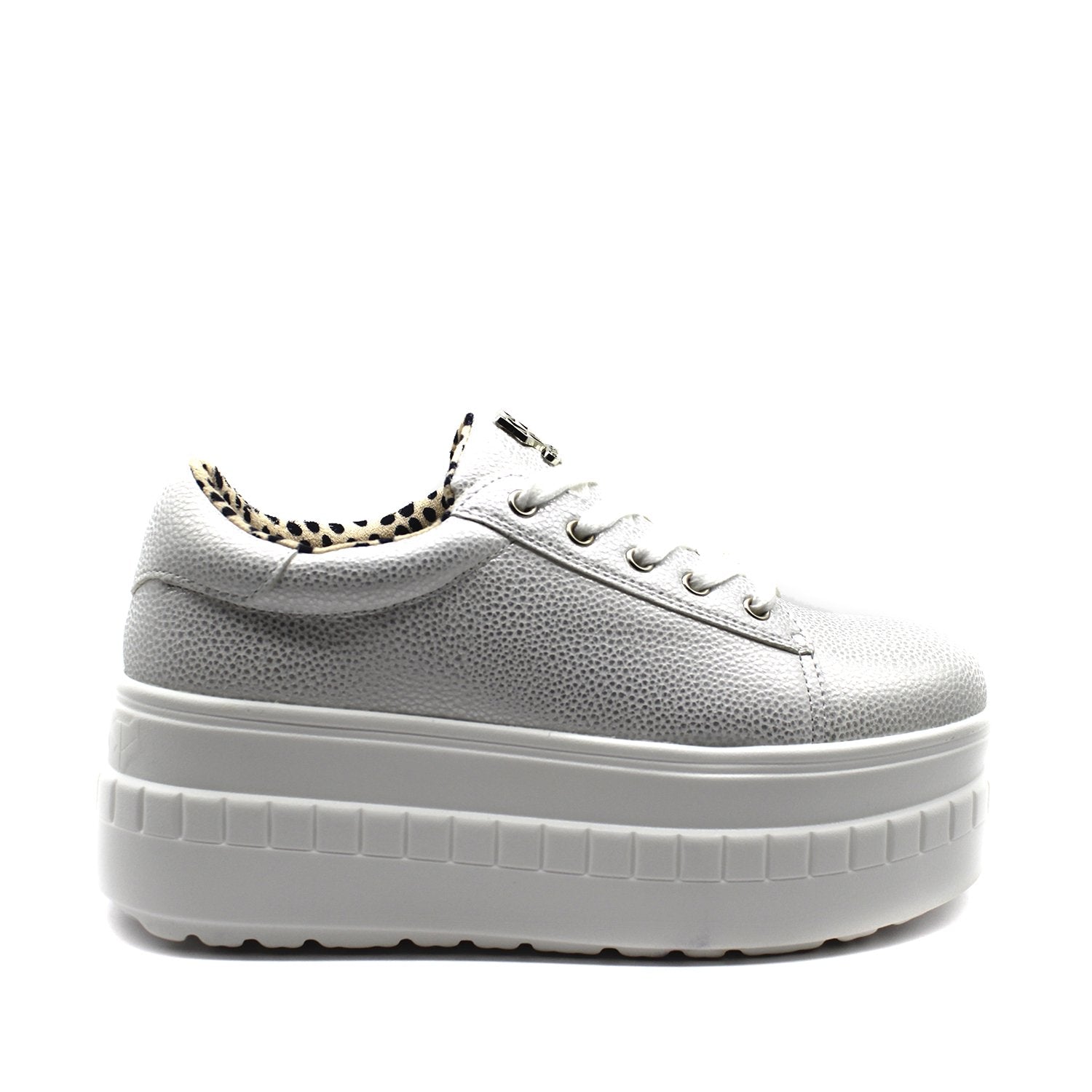 Zapatilla Plateada Mujer 13261