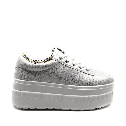 Zapatilla Plateada Mujer 13261