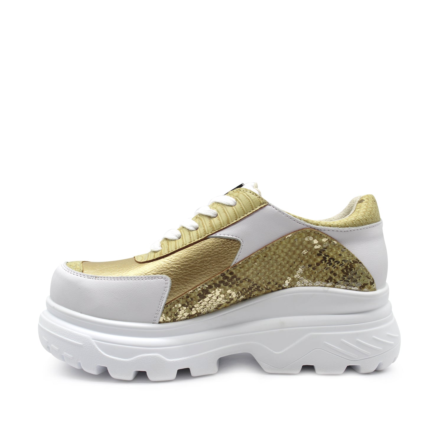Zapatilla Dorada Mujer 13271