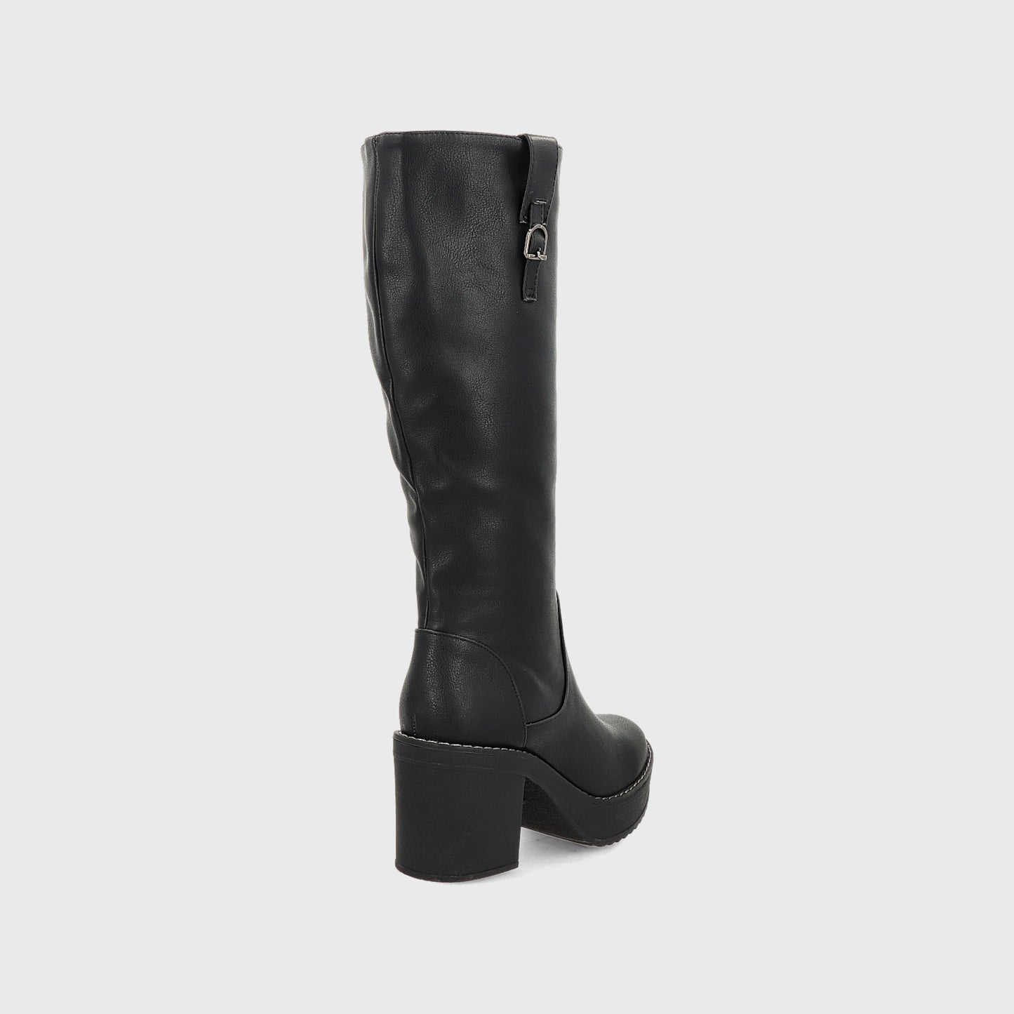 Bota Taco Negra Mujer 13501