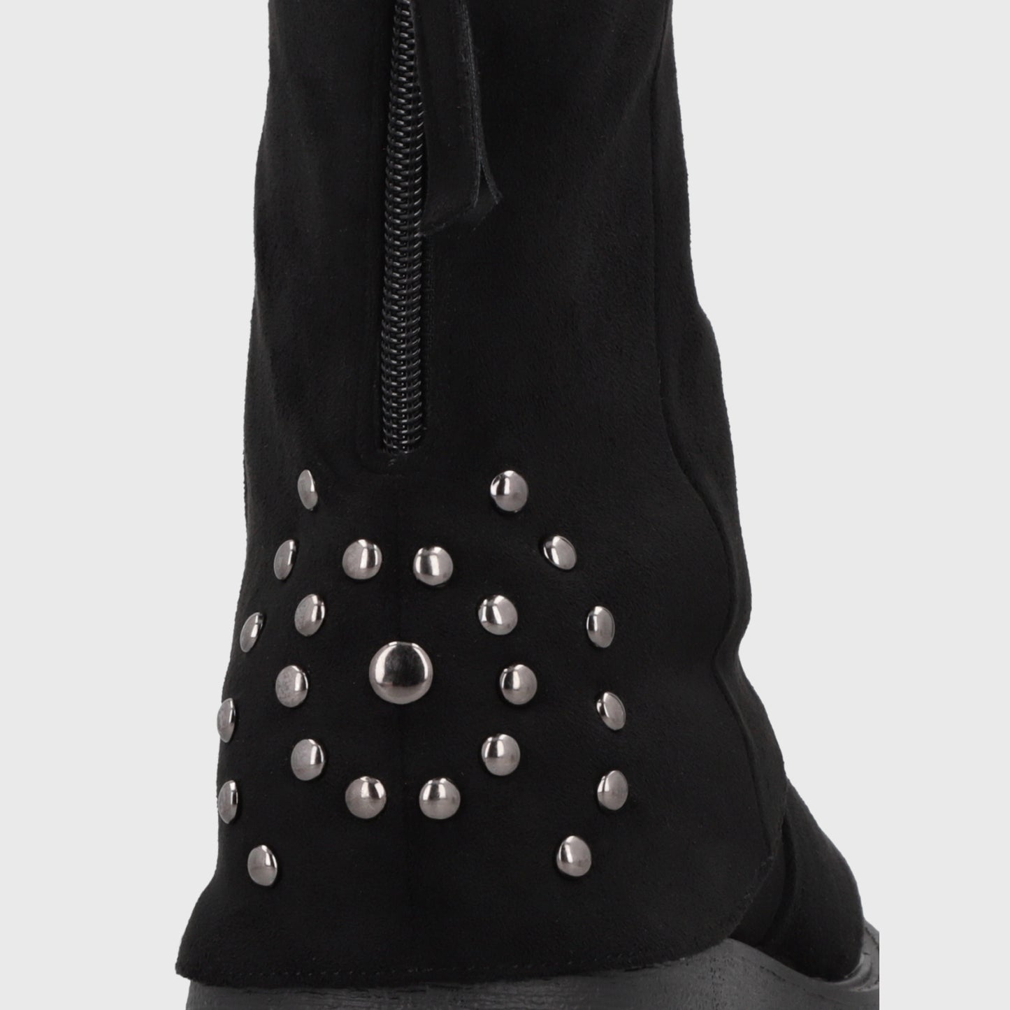 Botin Plataforma Negro Mujer 1517A01