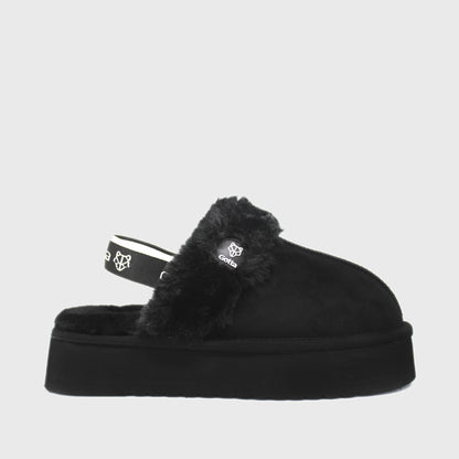Slipper Negro Mujer 15311