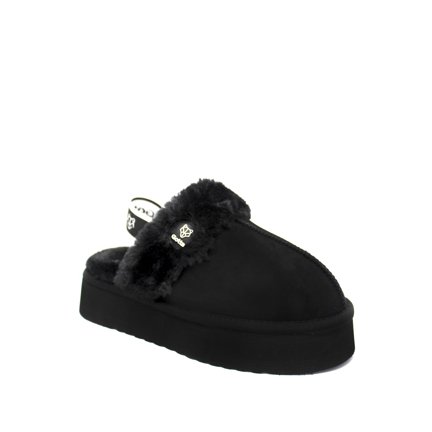 Slipper Negro Mujer 15311