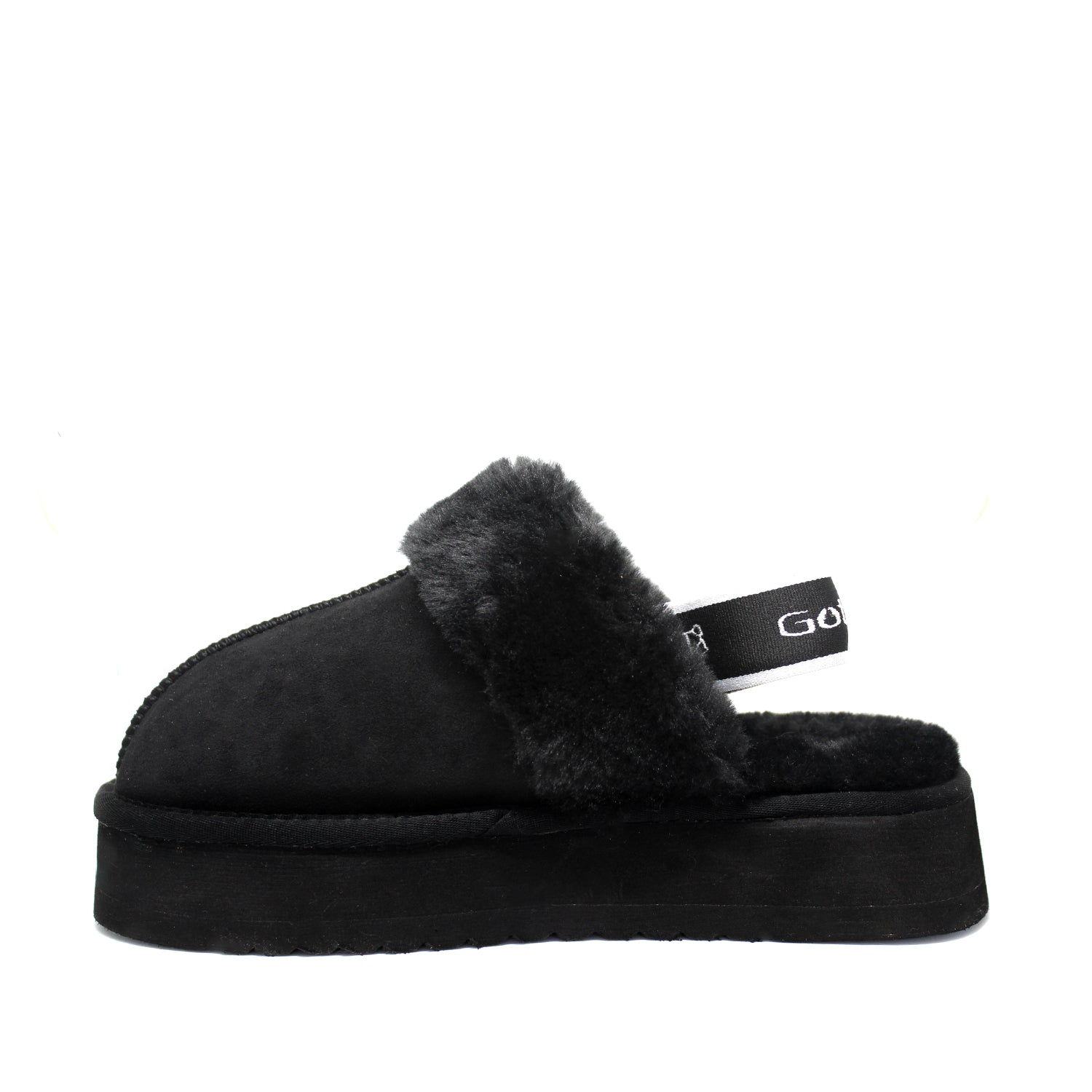 Slipper Negro Mujer 15311