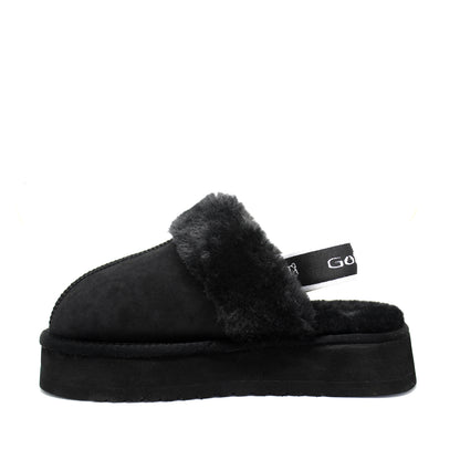 Slipper Negro Mujer 15311