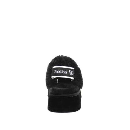 Slipper Negro Mujer 15311