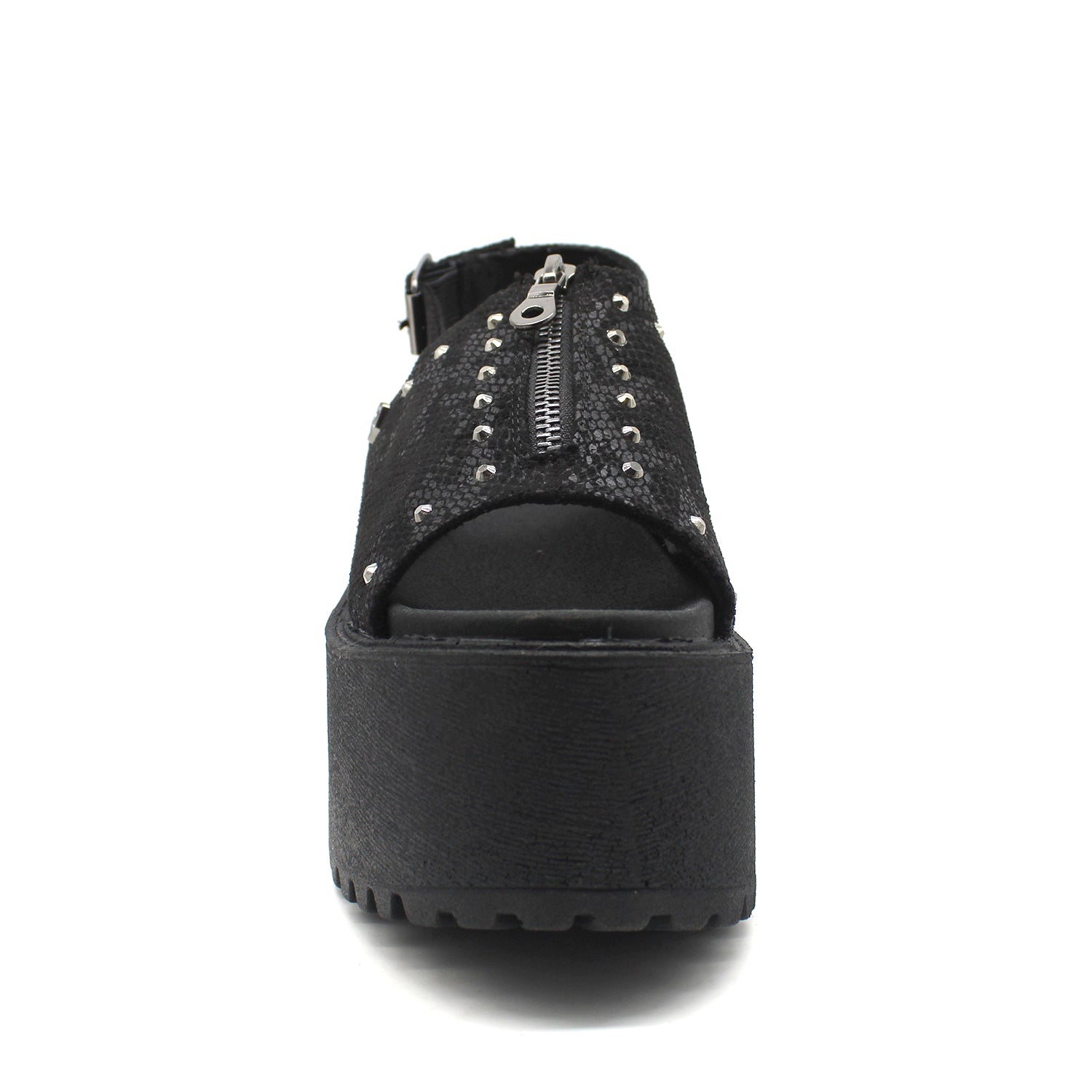 Sandalia Negra Mujer 15673