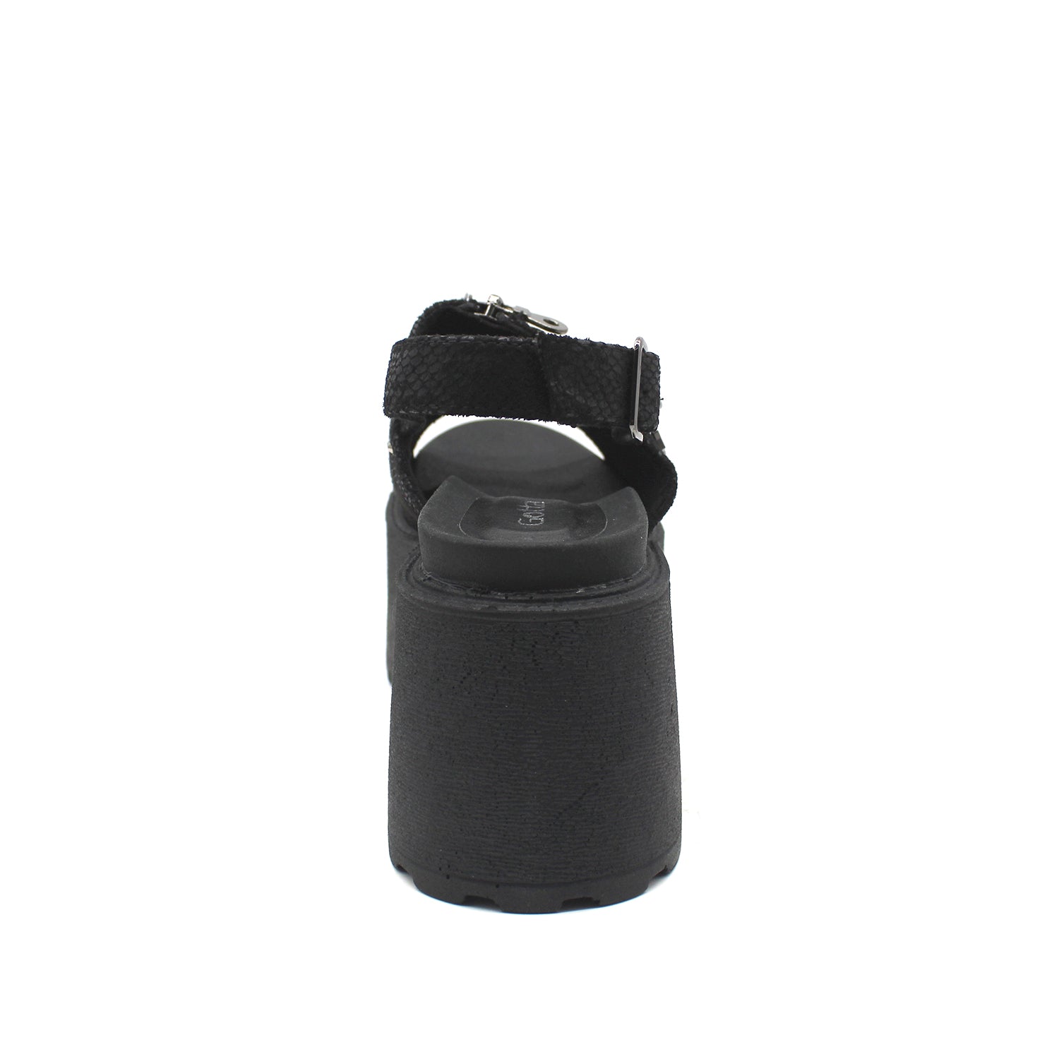 Sandalia Negra Mujer 15673