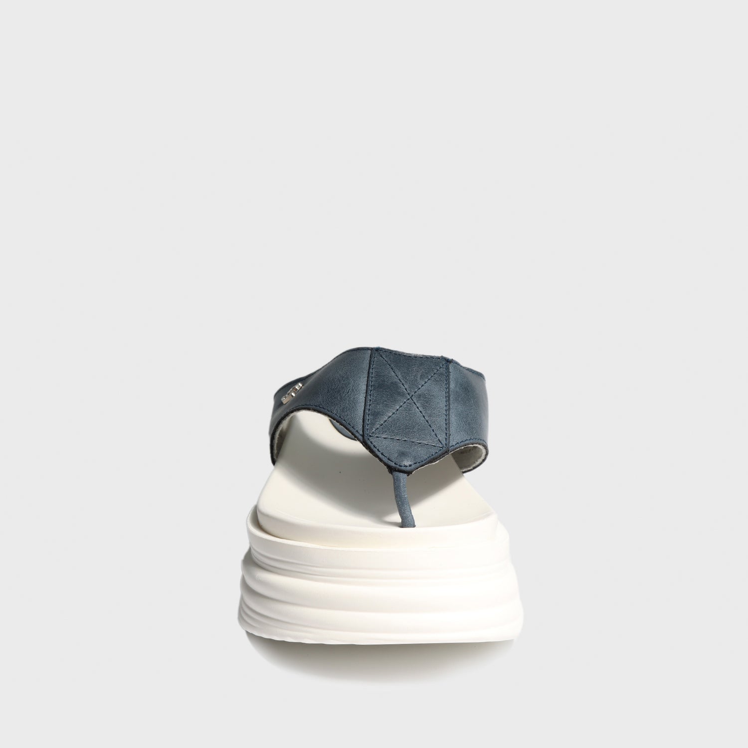 Sandalia Plataforma Azul Mujer 15715