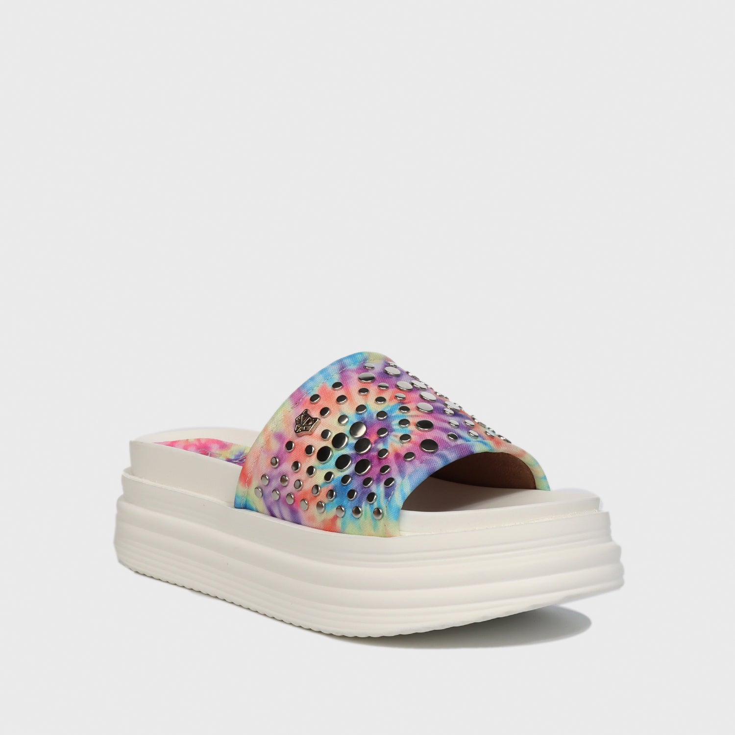 Sandalia Plataforma Multicolor Mujer 15716