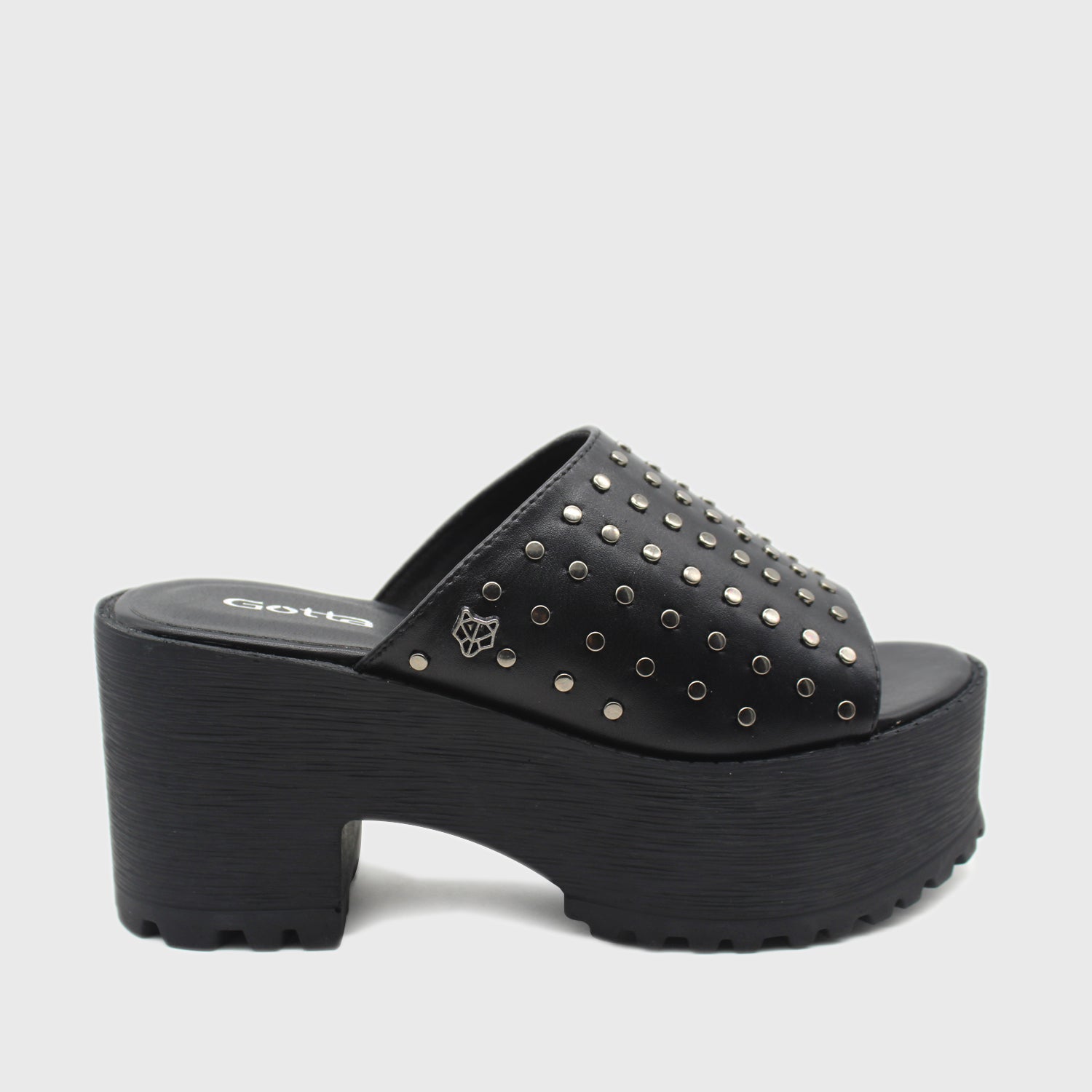 Sandalia Negra Mujer 15723