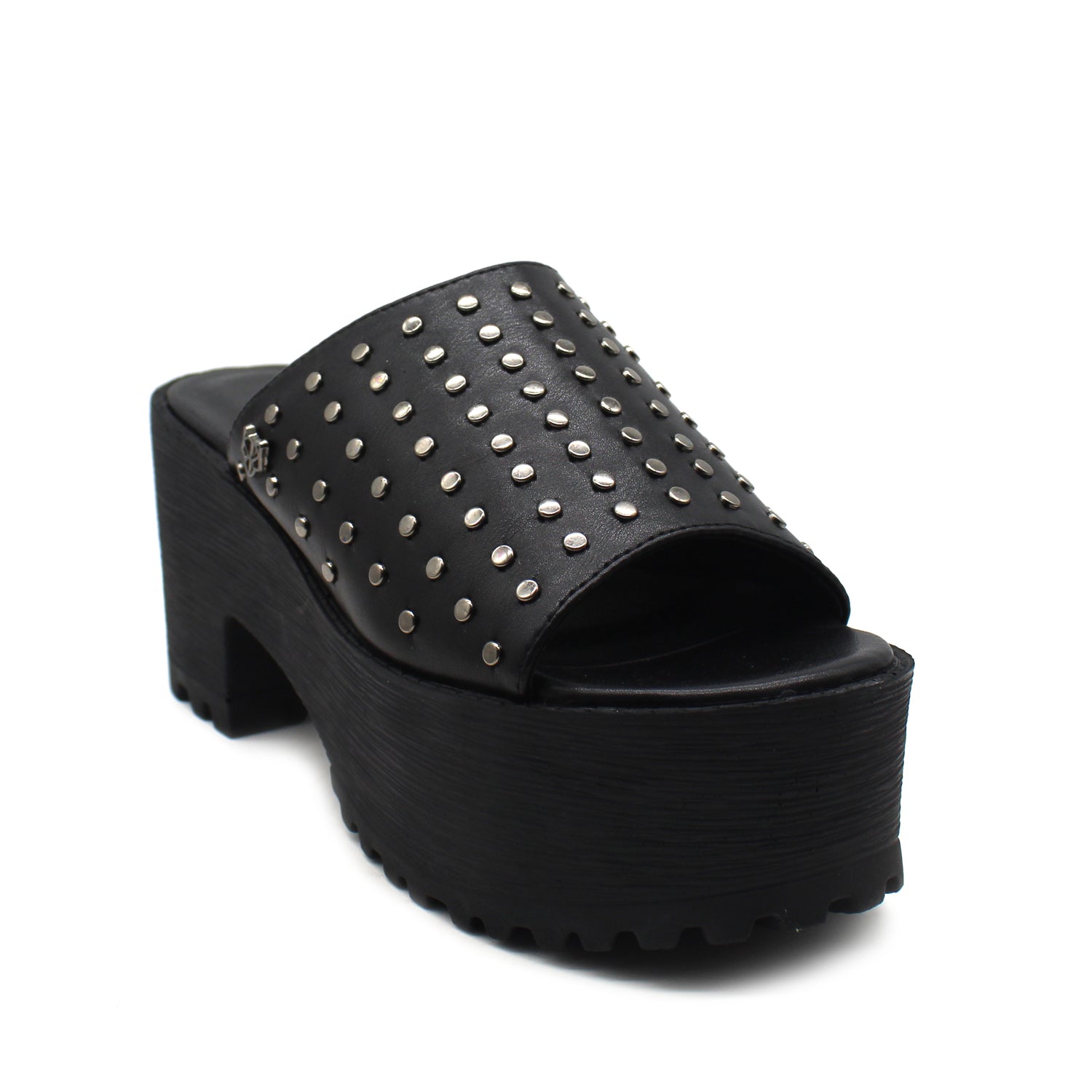 Sandalia Negra Mujer 15723