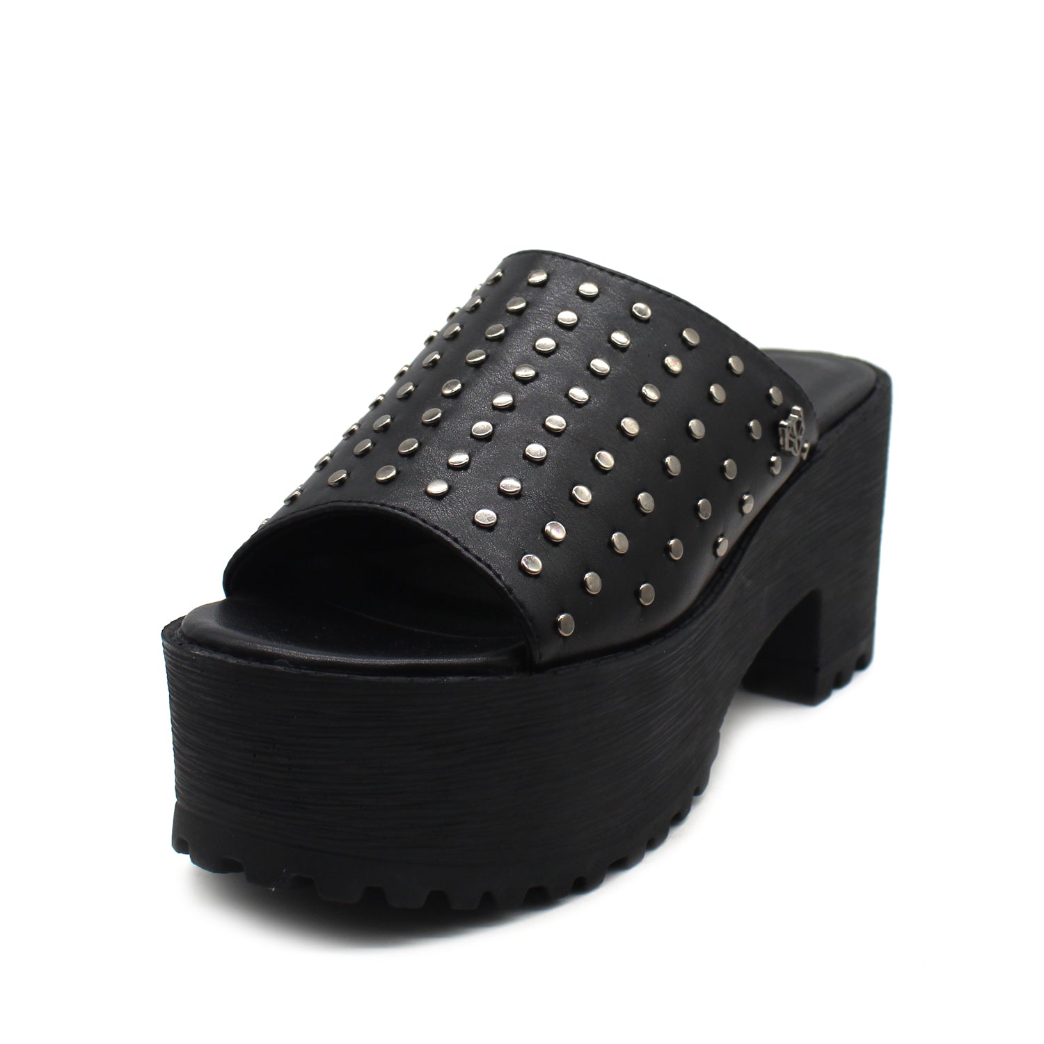 Sandalia Negra Mujer 15723