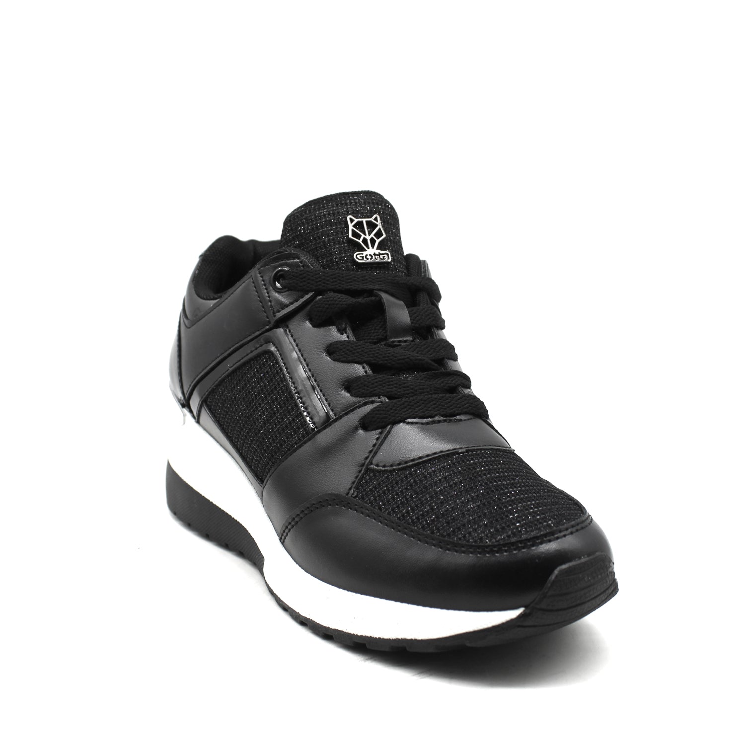Zapatilla Negra Mujer 15901