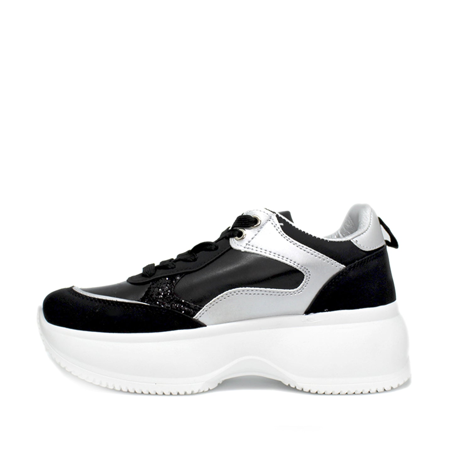 Zapatilla Negra Mujer 15911