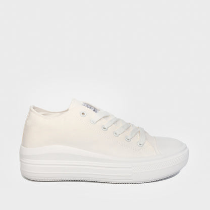 Zapatilla Blanca Mujer 15960