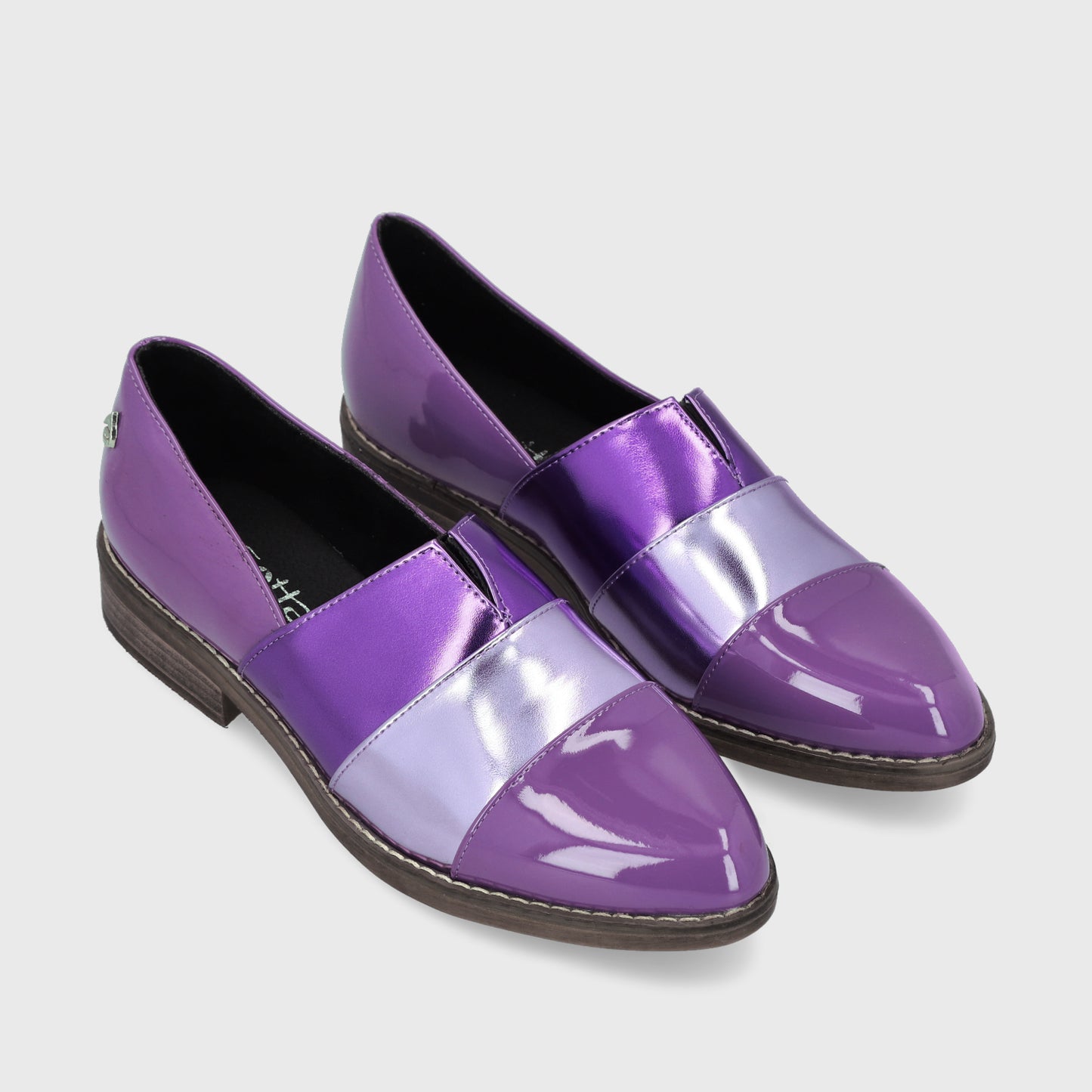 Zapato Morado Mujer 17562
