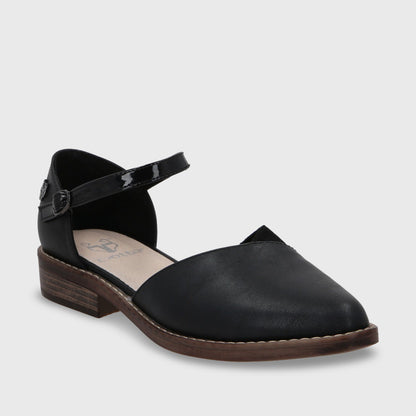 Sandalia Negra  Mujer 17578