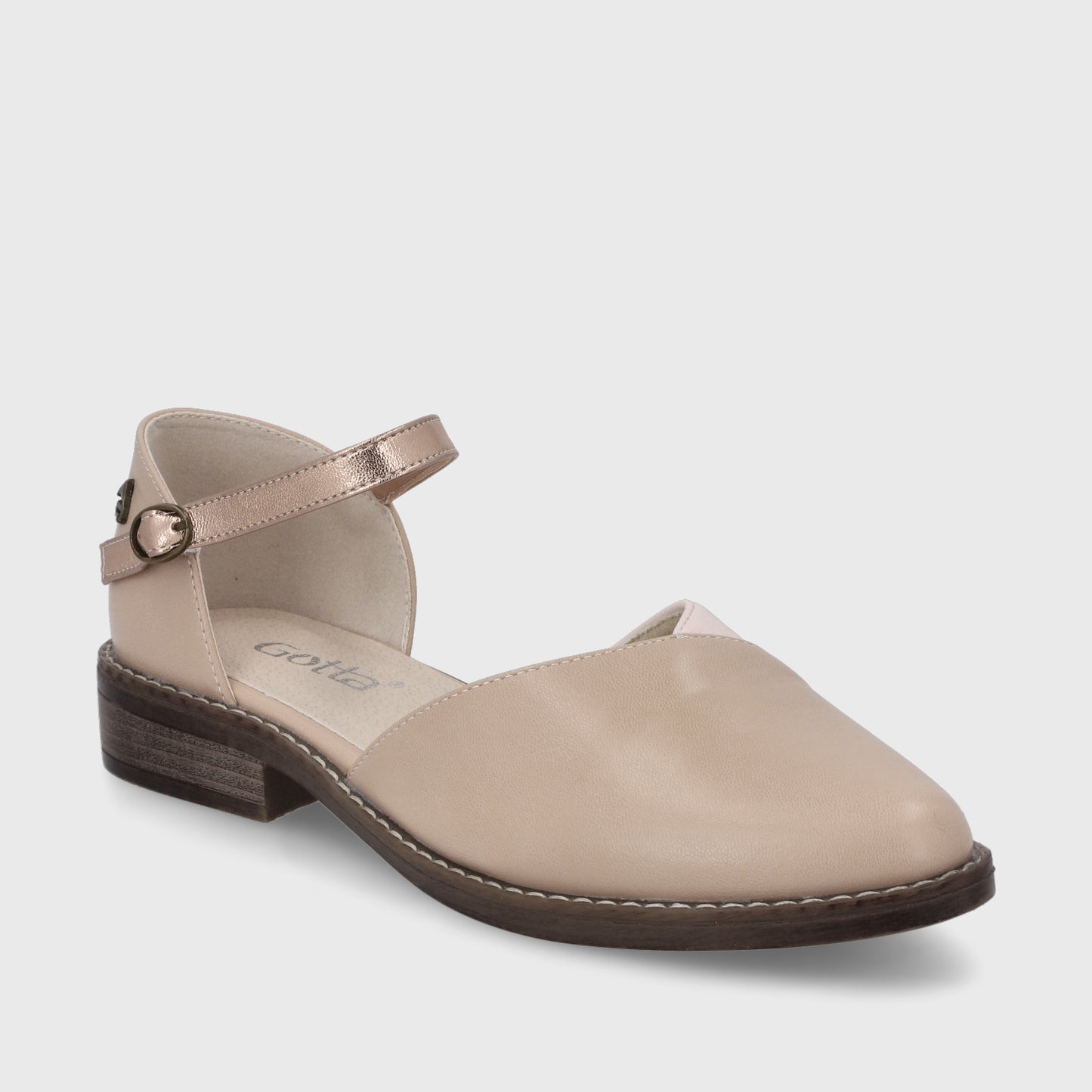 Sandalia Nude Mujer 17578