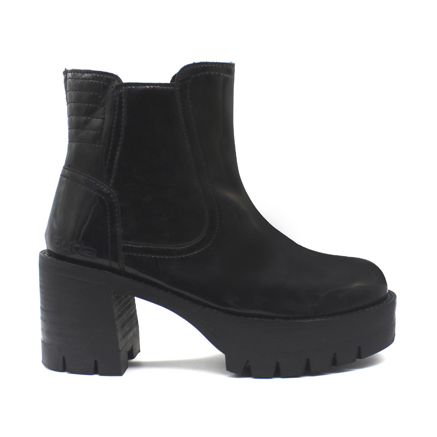 Botin Negro Mujer 18562