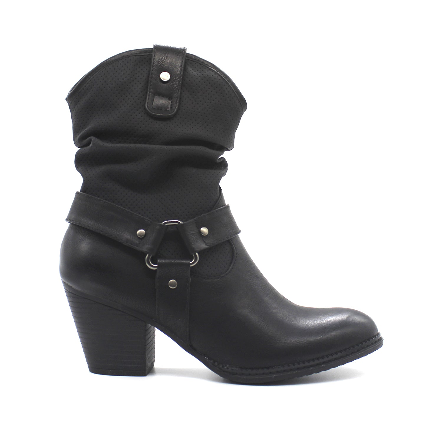 Botin Negro Mujer 19051