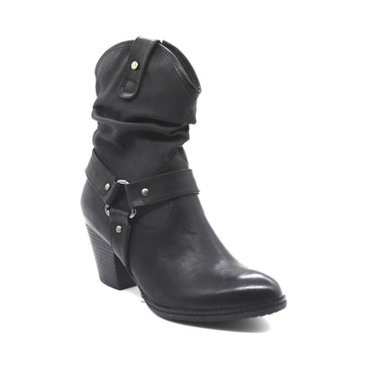 Botin Negro Mujer 19051