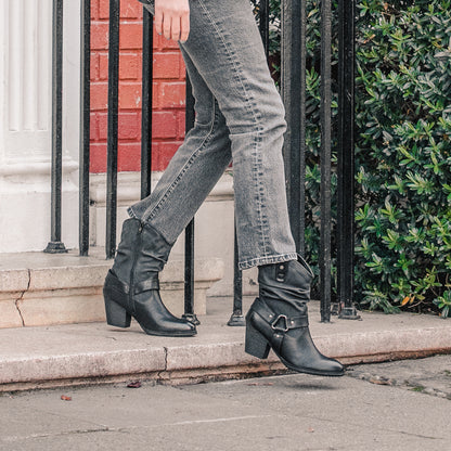 Botin Negro Mujer 19051
