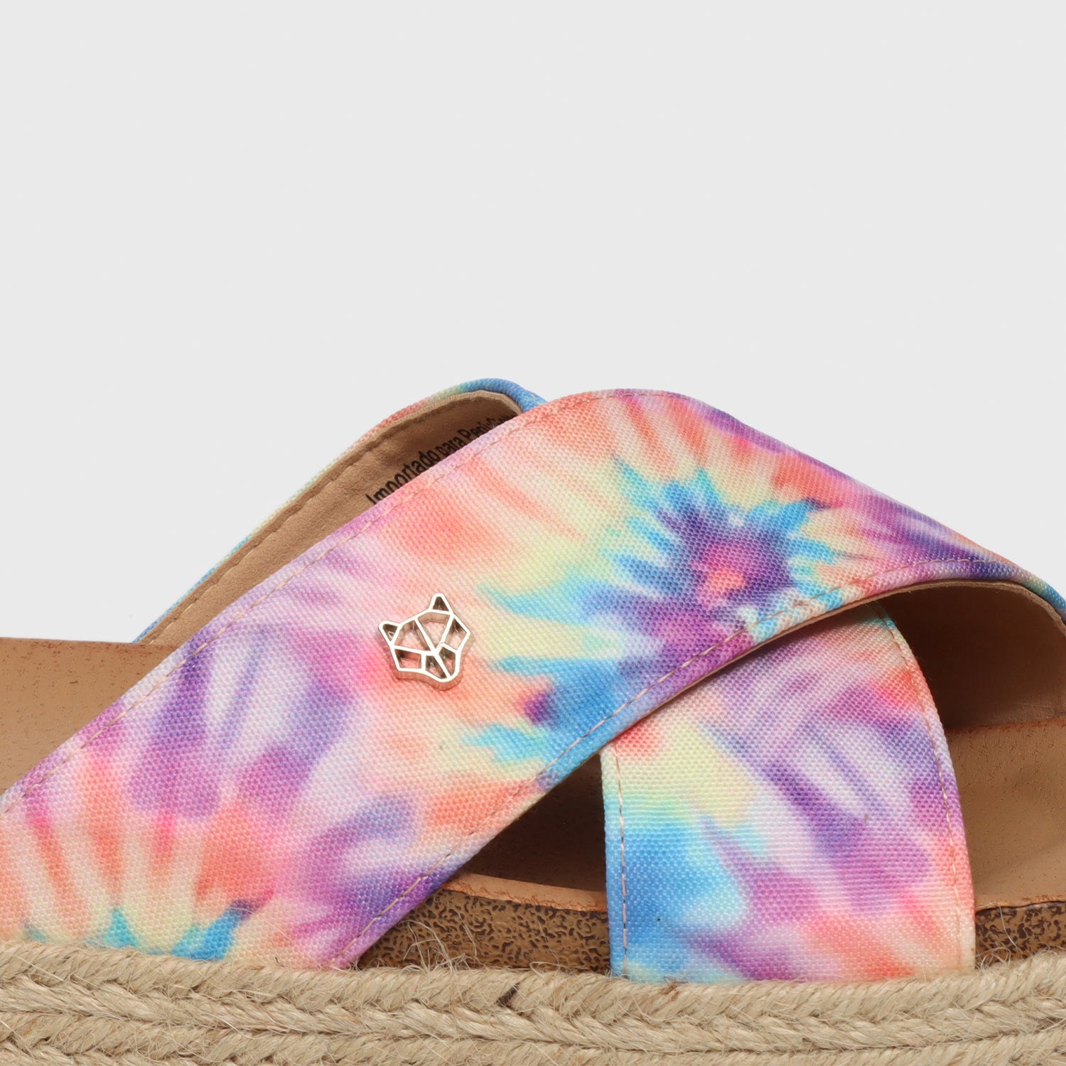 Sandalia Plataforma Multicolor Mujer 23192