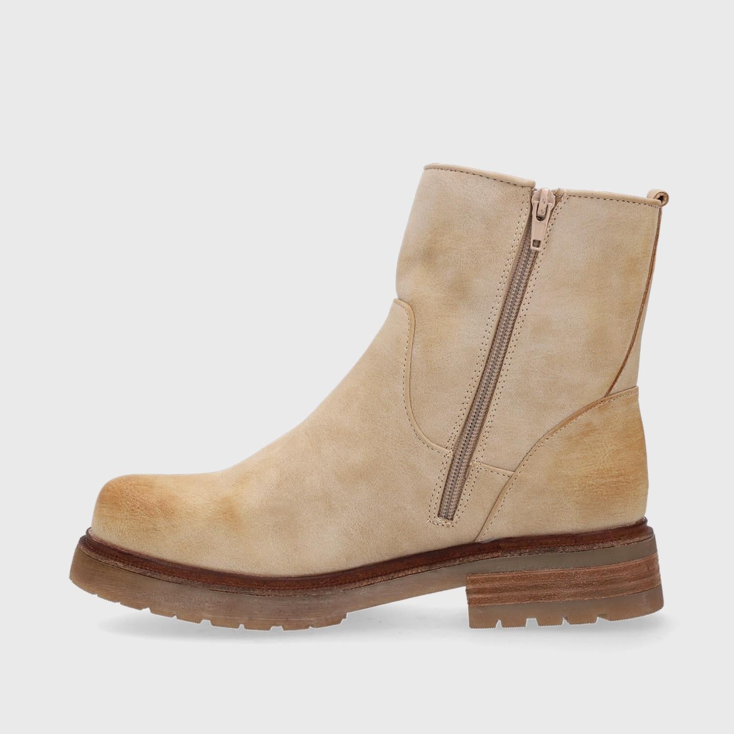 Botín Beige Mujer 25730
