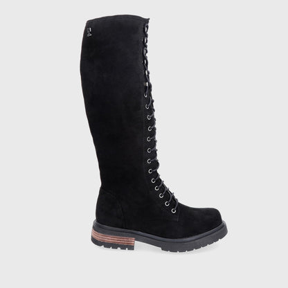 Bota Negra Mujer 25734