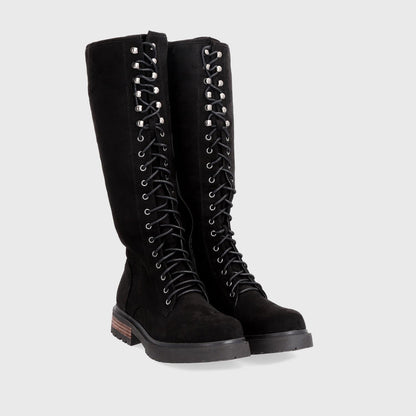 Bota Negra Mujer 25734