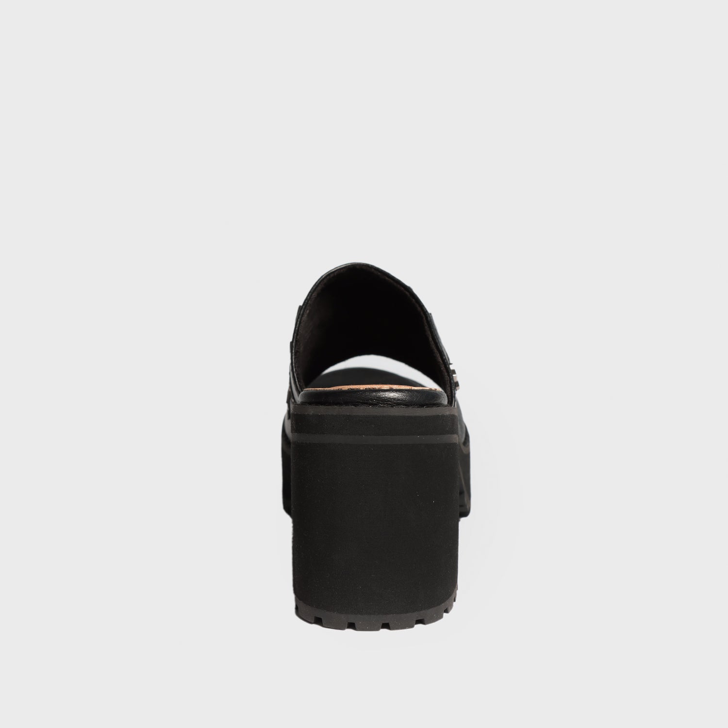 Sandalia Negra Mujer 25793